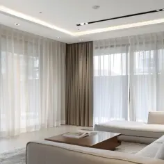 Karnisz ukryty w suficie - subtelność w każdym detalu