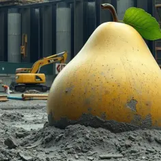 Ile betonu mieści się w gruszce? Zaskakujące fakty i obliczenia