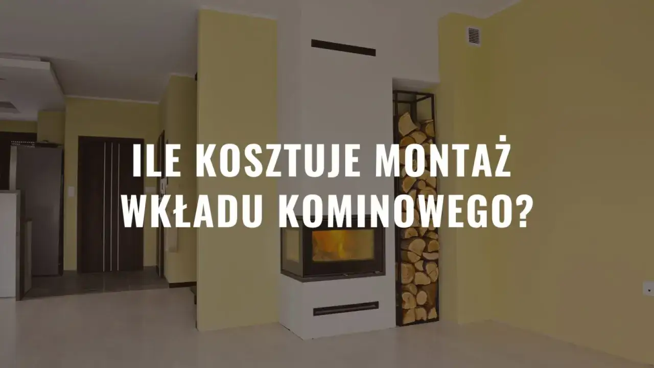 Nowoczesny kominek z zapasem drewna. Dowiedz się, ile kosztuje wymiana wkładu kominkowego i ciesz się ciepłem.
