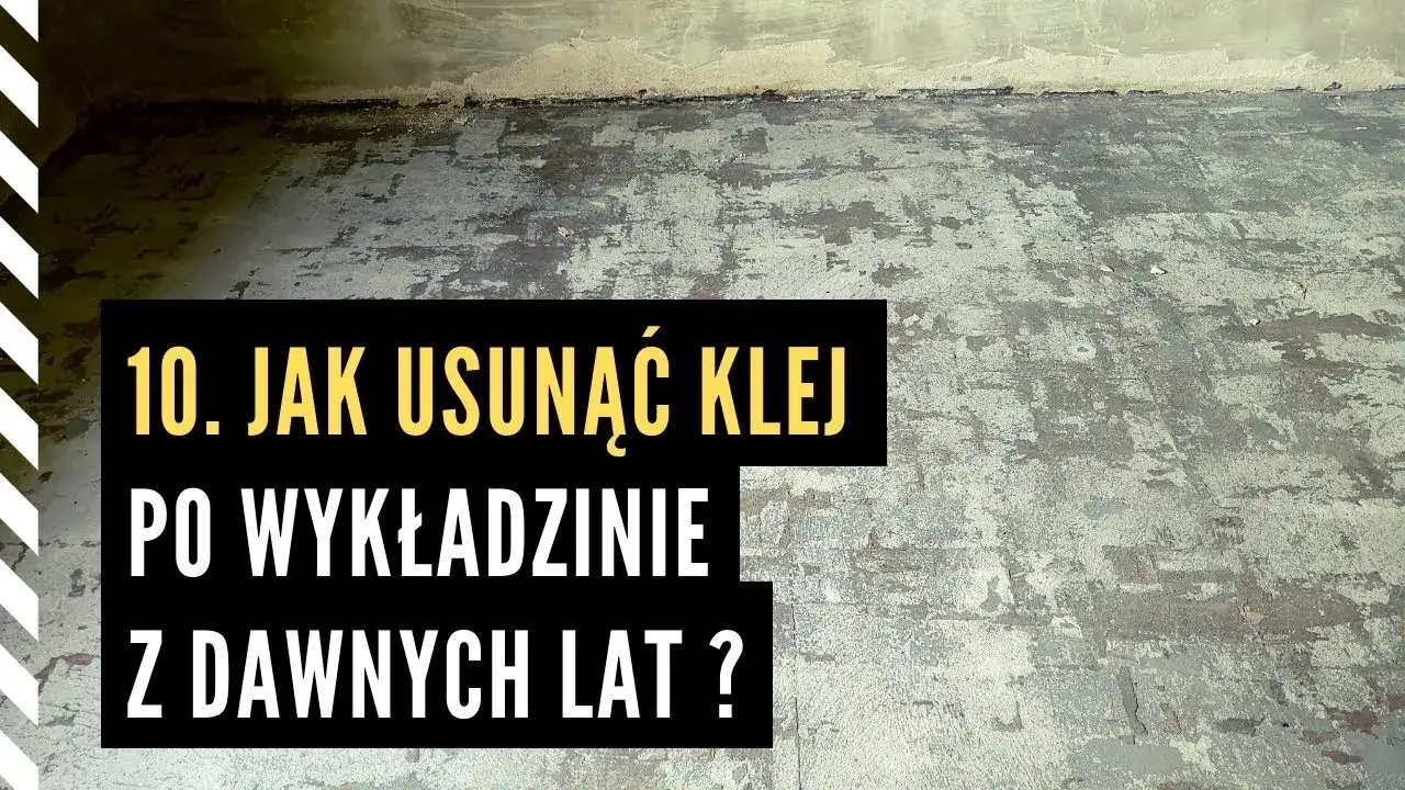 Zdjęcie Jak usunąć stary klej z betonu - skuteczne metody i porady
