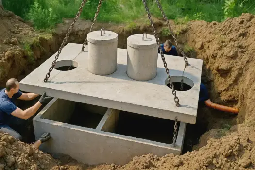 Szambo betonowe 10m³: Koszt budowy, montażu i eksploatacji