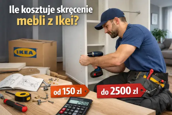Ile kosztuje skręcanie mebli - Cennik, porady, jak wybrać fachowca